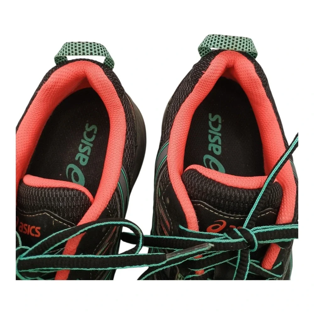 Asics T5N8N Gel-Venture 5 Running Shoes -‎ Black/Coral/Teal - Women's 7.5 EU 39